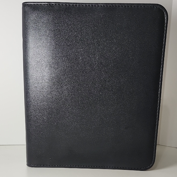 Franklin Covey Basics Wide Simulated Leather Wire-bound Cover - Picture 1 of 5